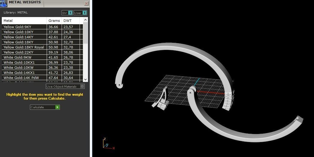 Bracelet Model 1306 3D print model_2