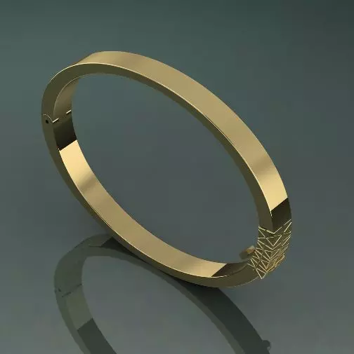Bracelet Model 1306 3D print model_0