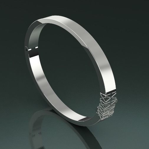 Bracelet Model 1306 3D print model_1