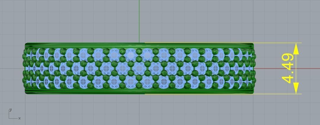 Ring Model 1321 3D print model_5