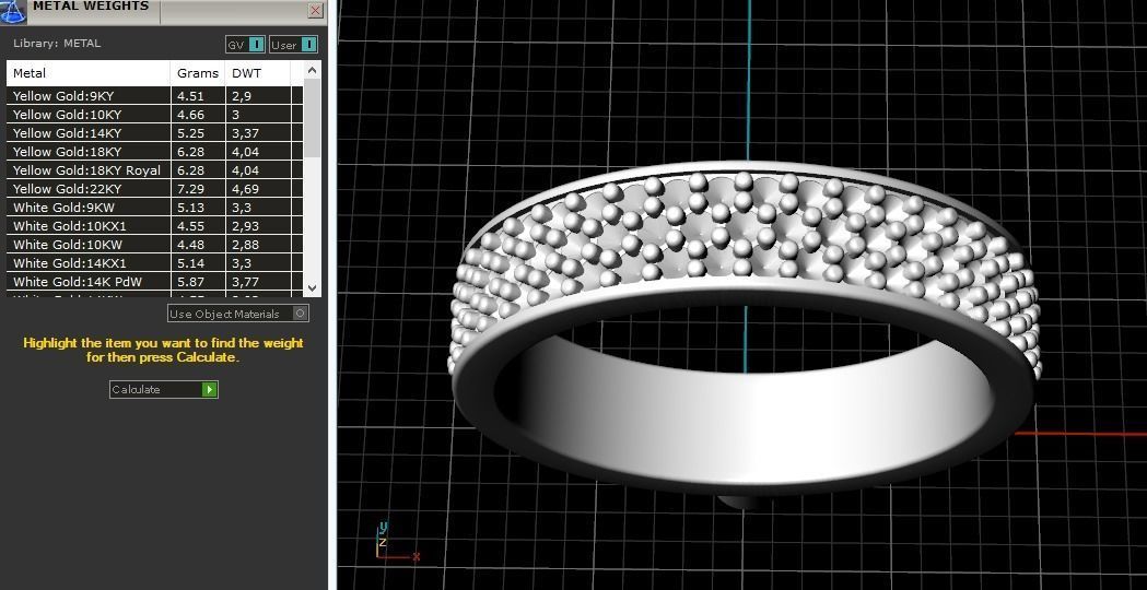 Ring Model 1321 3D print model_2