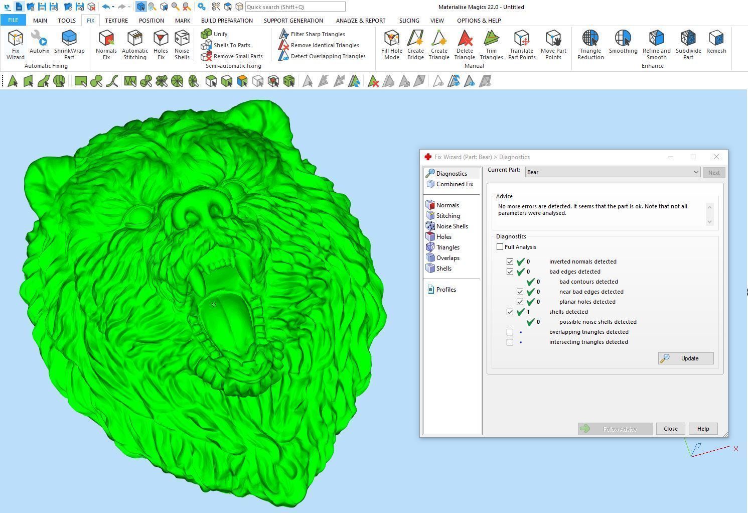 Bear head dragon pendant jewelry Gold silver necklace 3D print model_8