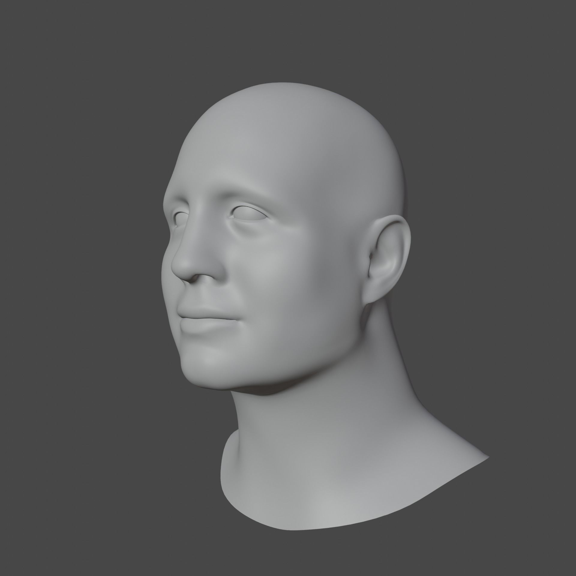 Joe Rogan Low-poly 3D model_10