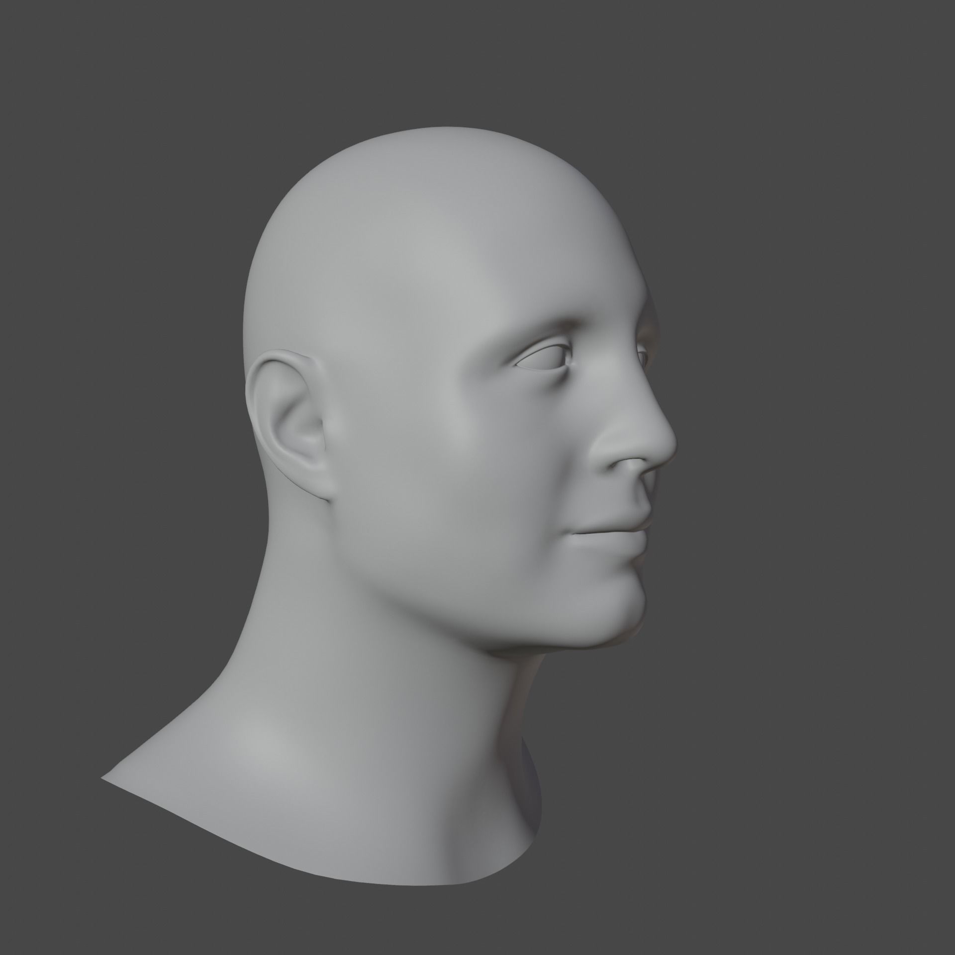 Joe Rogan Low-poly 3D model_15