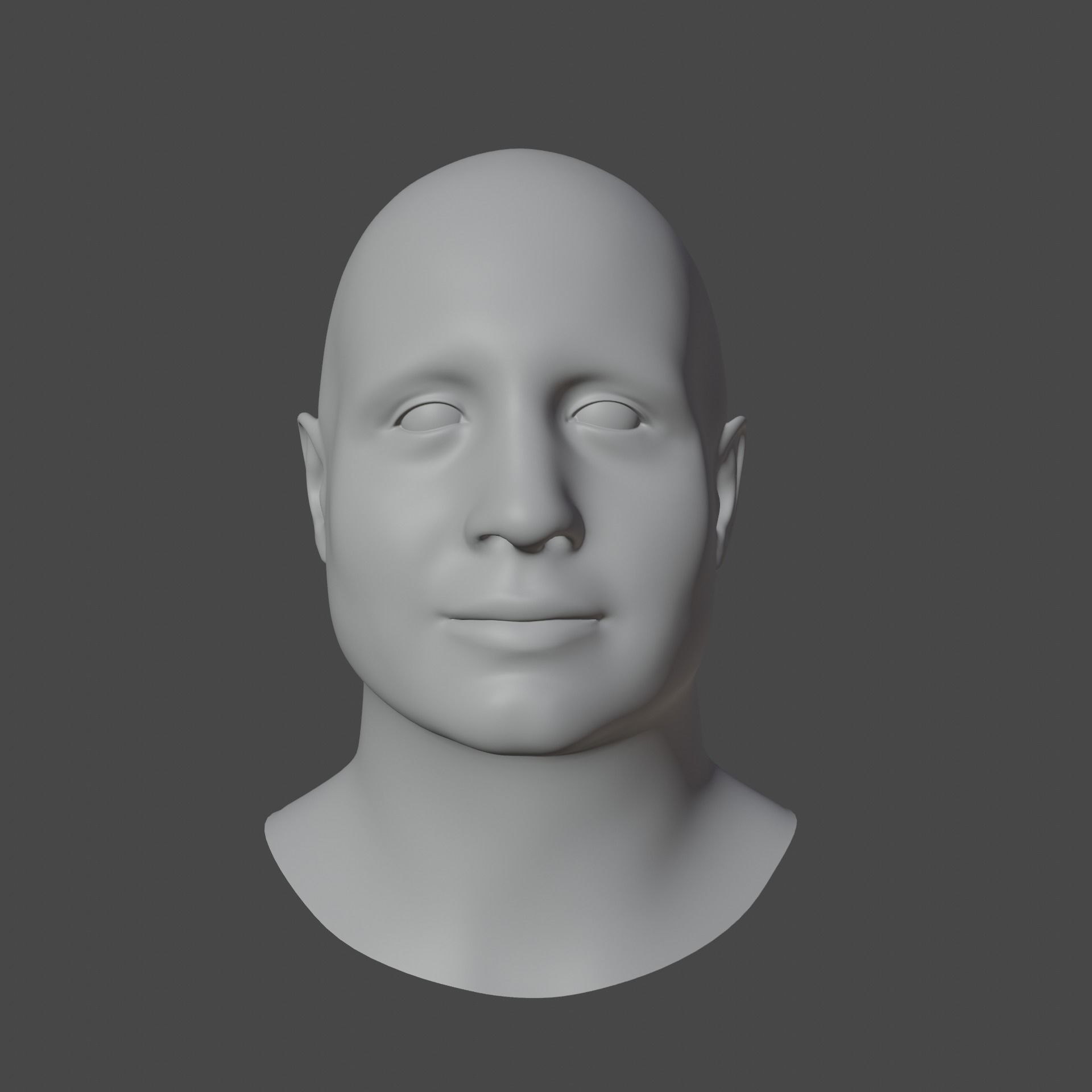 Joe Rogan Low-poly 3D model_13