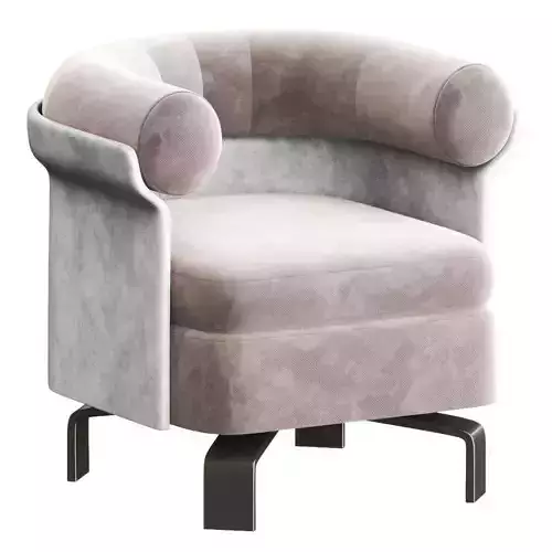 MATTIA Swivel armchair