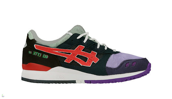 Sean Wotherspoon x Atmos x Asics Gel-Lyte 3 Og 3D model