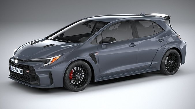 Toyota Corolla GR 2023 3D model