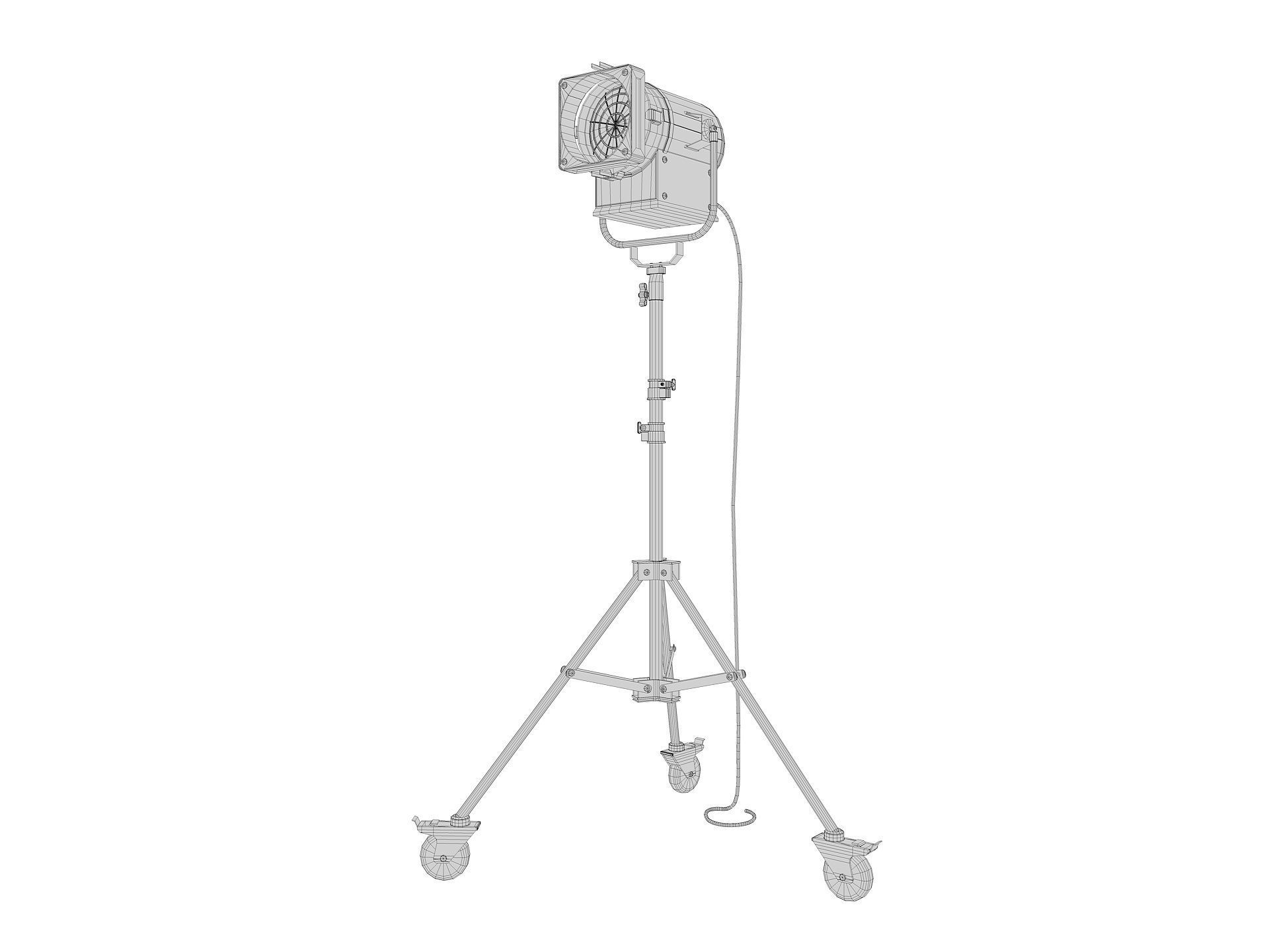 Studio Photography Lights 2 3D model_20