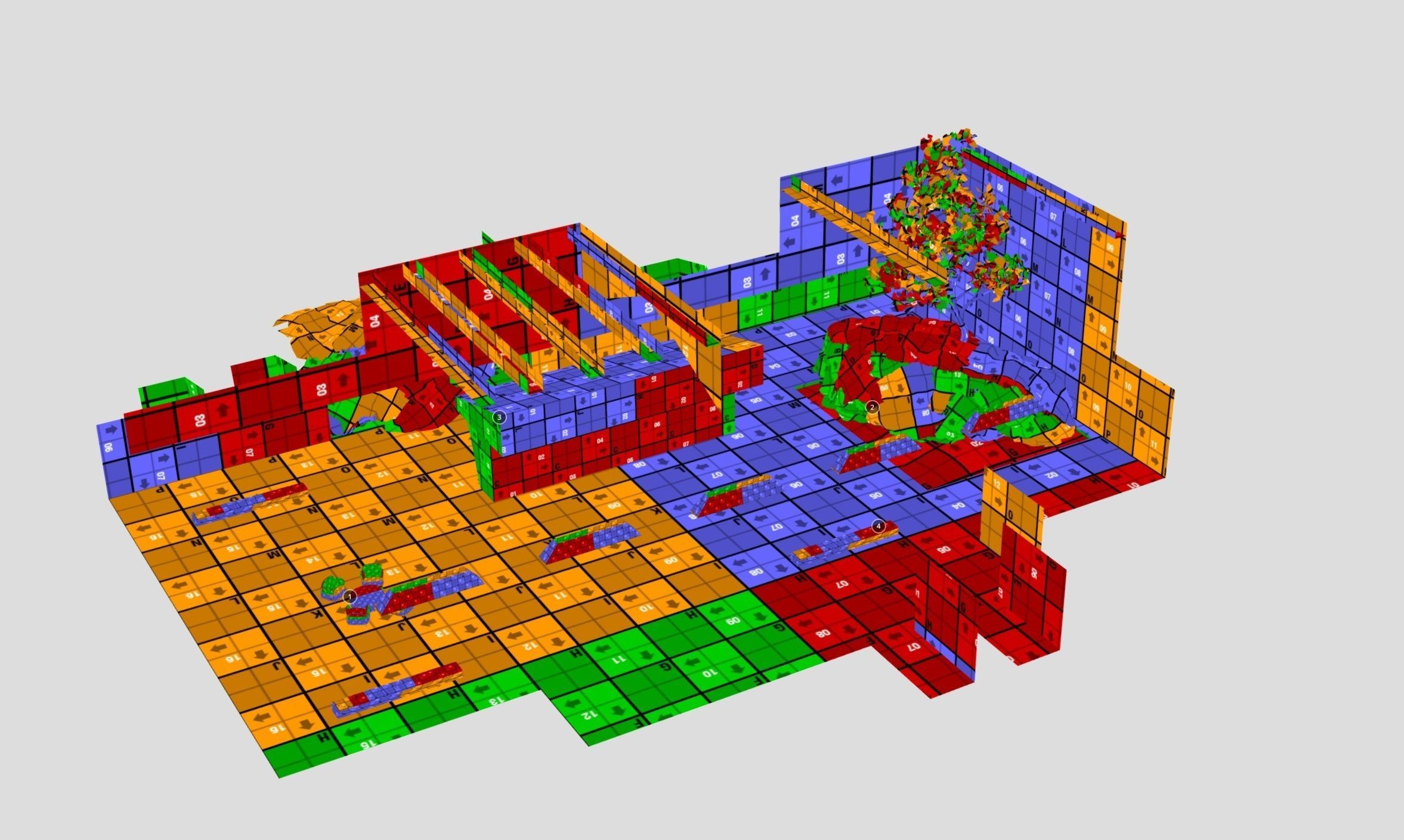 Virtual Reality Meta Room 2022 Baked and Corona Max Scene Low-poly 3D model_6