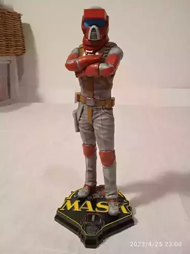 Matt Trakker MASK Leader with Spectrum Statue