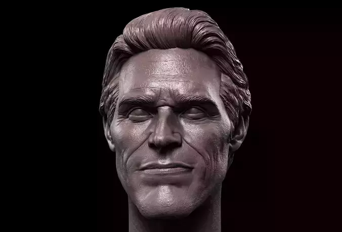 Willem Dafoe Head 3D print model