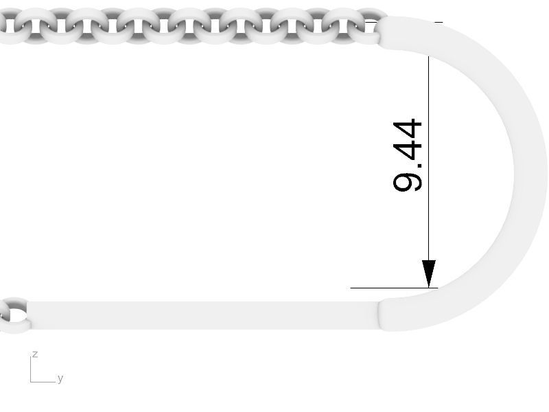 thread and needle pear drop earrings stl verified 3D print model_19