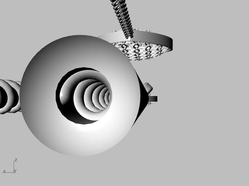 thread and needle pear drop earrings stl verified 3D print model_7