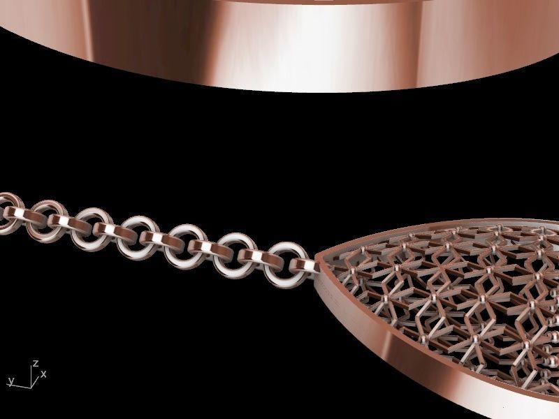 thread and needle pear drop earrings stl verified 3D print model_14