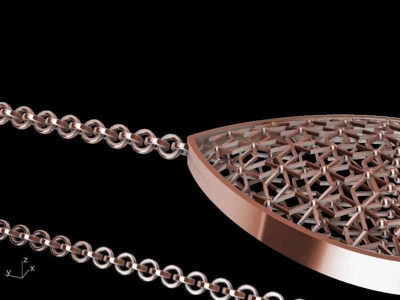 thread and needle pear drop earrings stl verified 3D print model_13