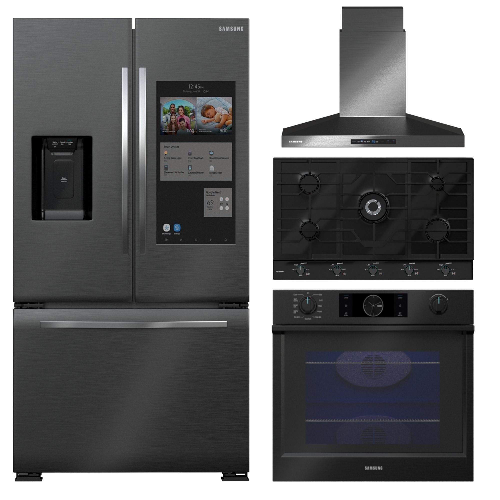 Samsung smart kitchen appliance 3D model_1