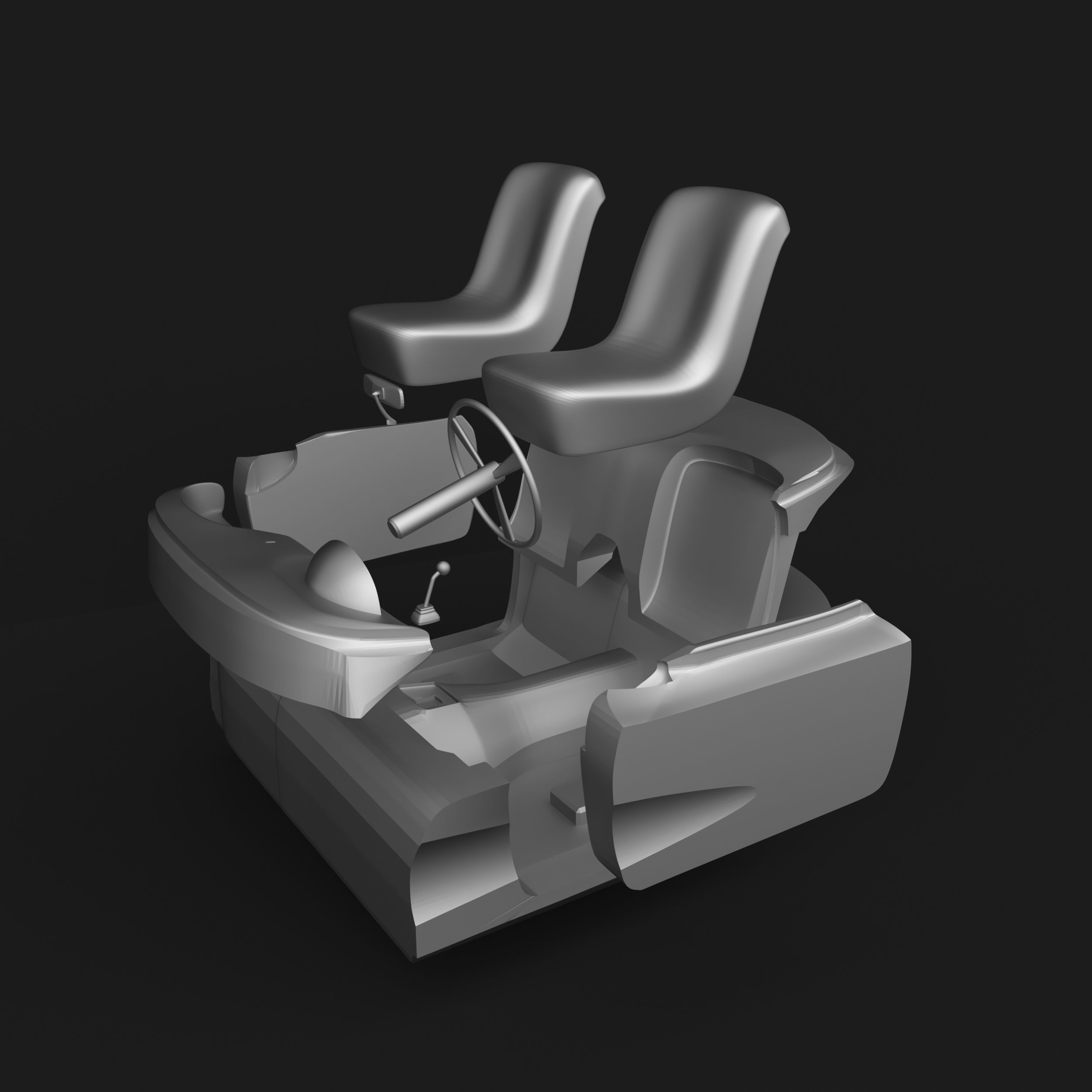 Chevrolet Corvette C1 Ready to Print STL Files 3D print model_24