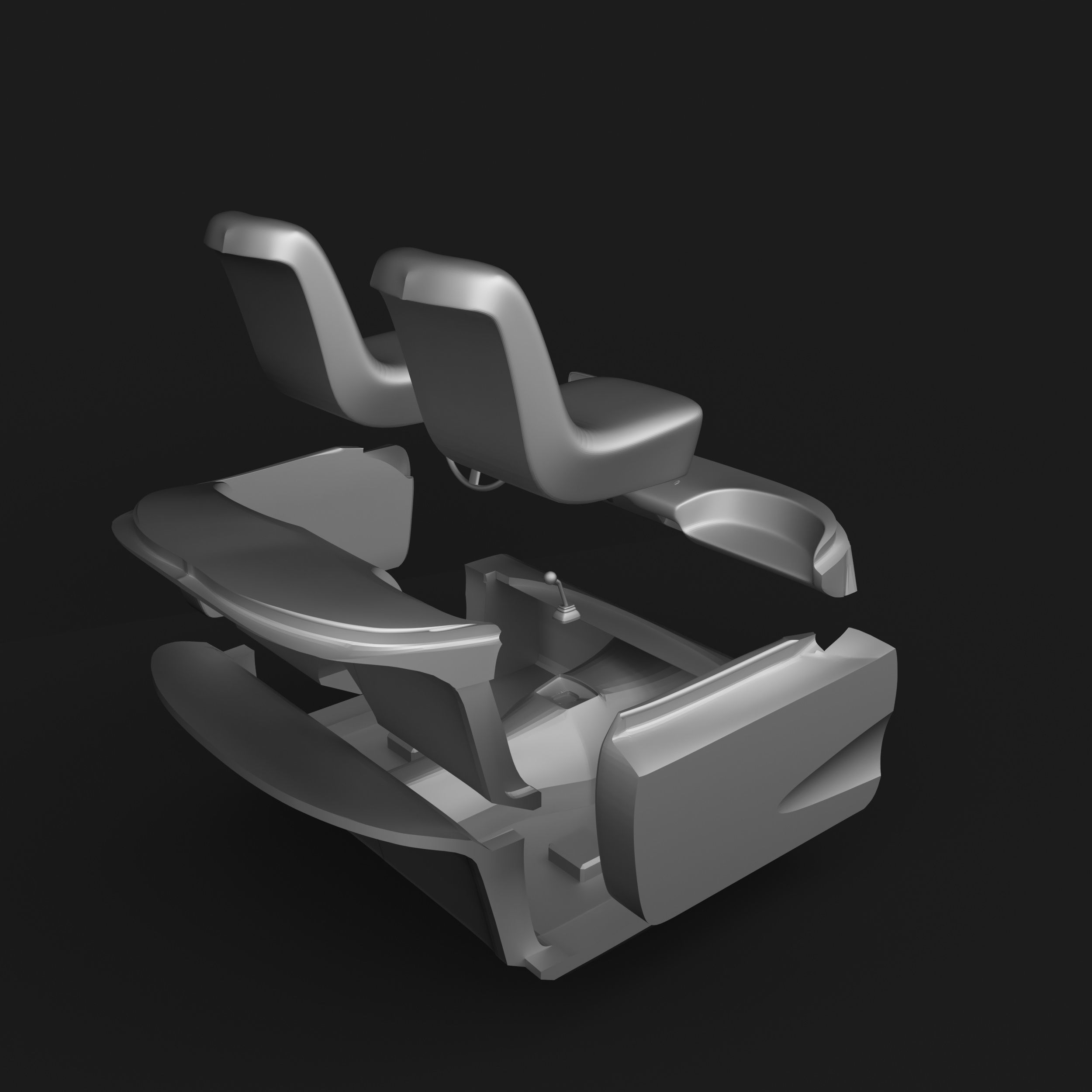 Chevrolet Corvette C1 Ready to Print STL Files 3D print model_23
