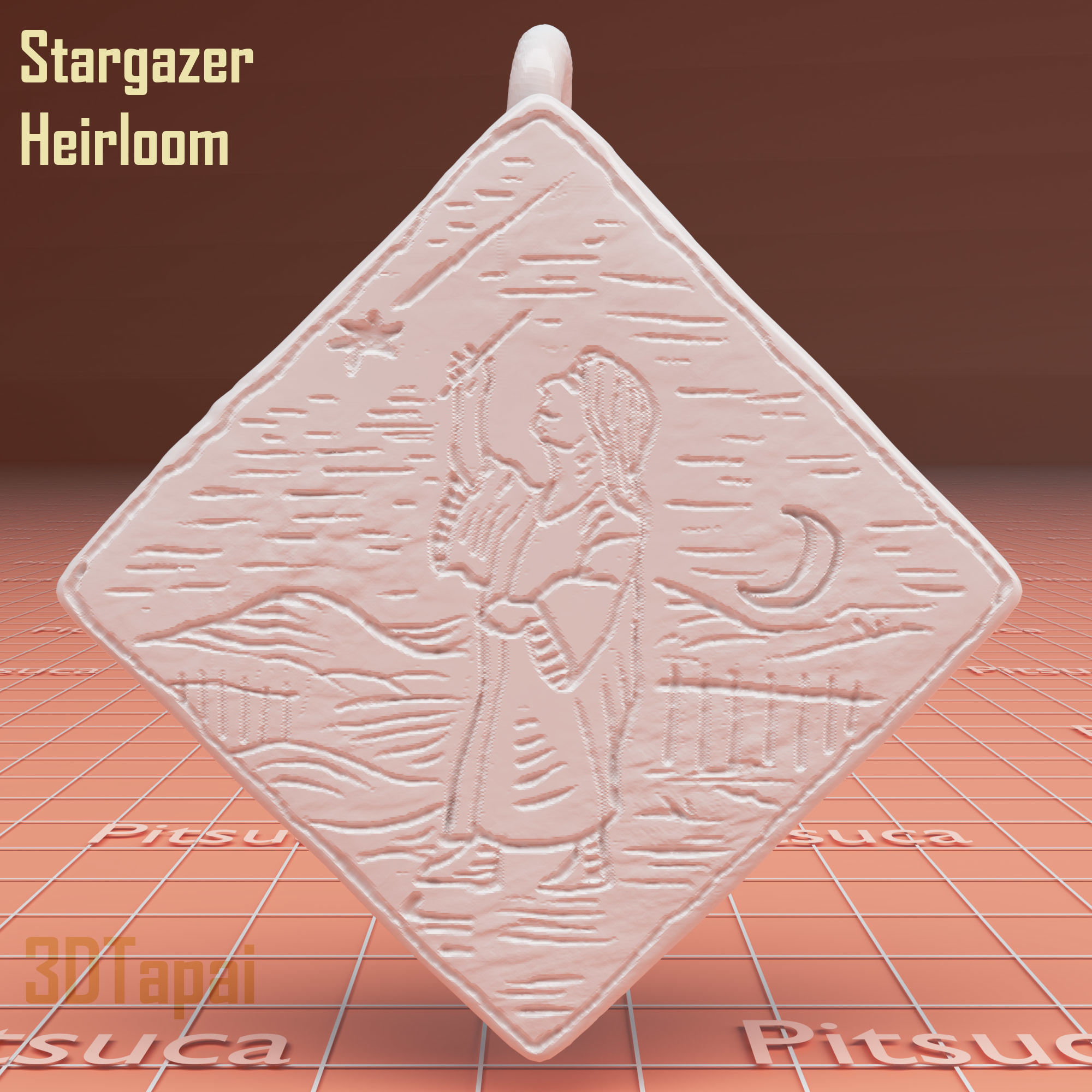 HEIRLOOM MEDALIONS FROM ELDEN RING 3D print model_3
