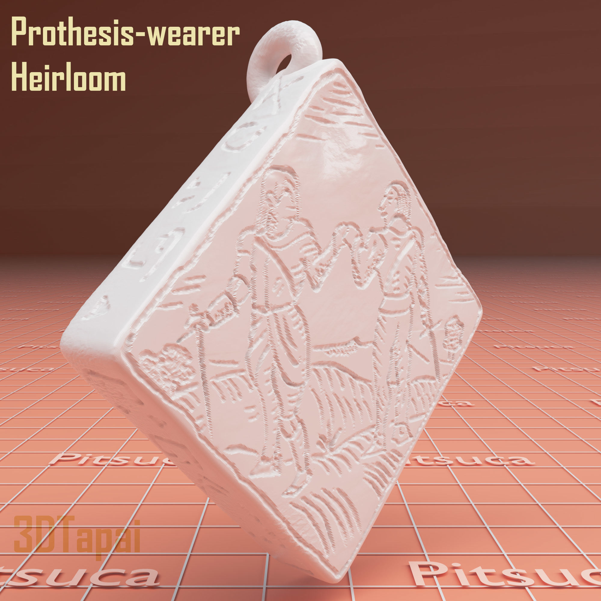 HEIRLOOM MEDALIONS FROM ELDEN RING 3D print model_2