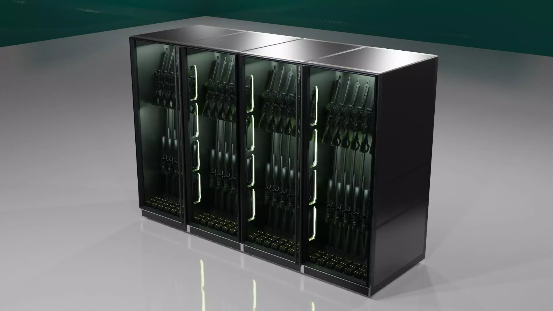 Weapon case 3D model_0