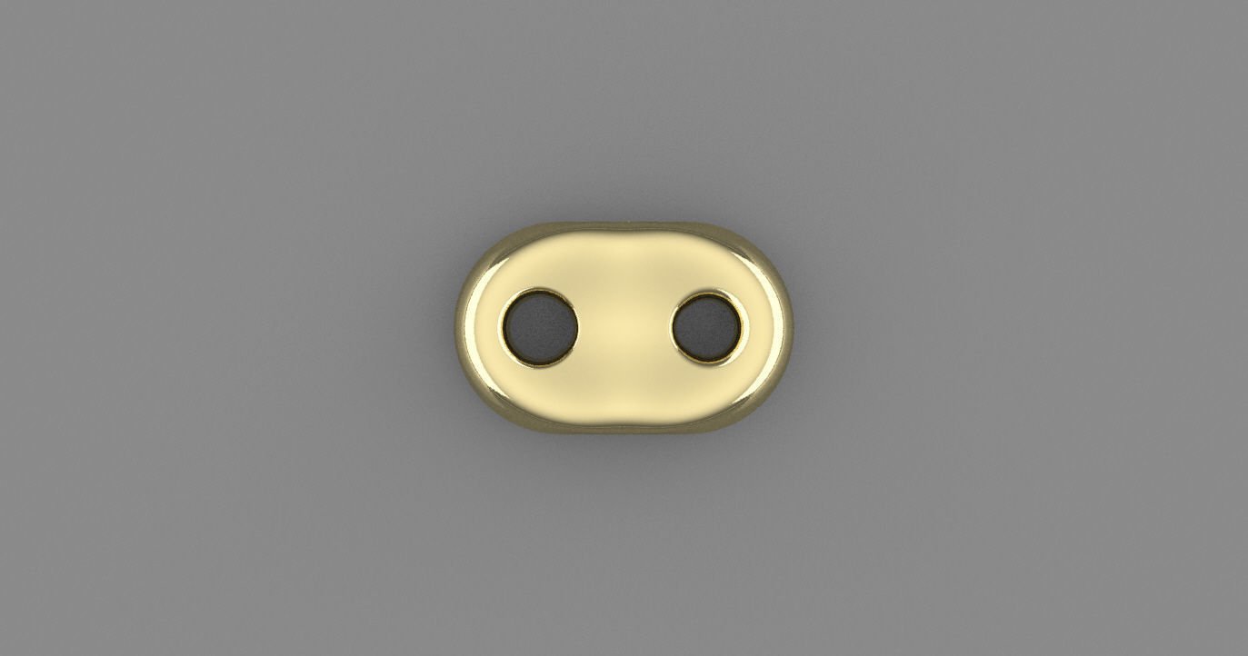 Gucci chain link 3D print model_2