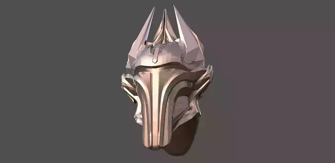 Sci Fi Fantasy Mandalorian style helmet 4