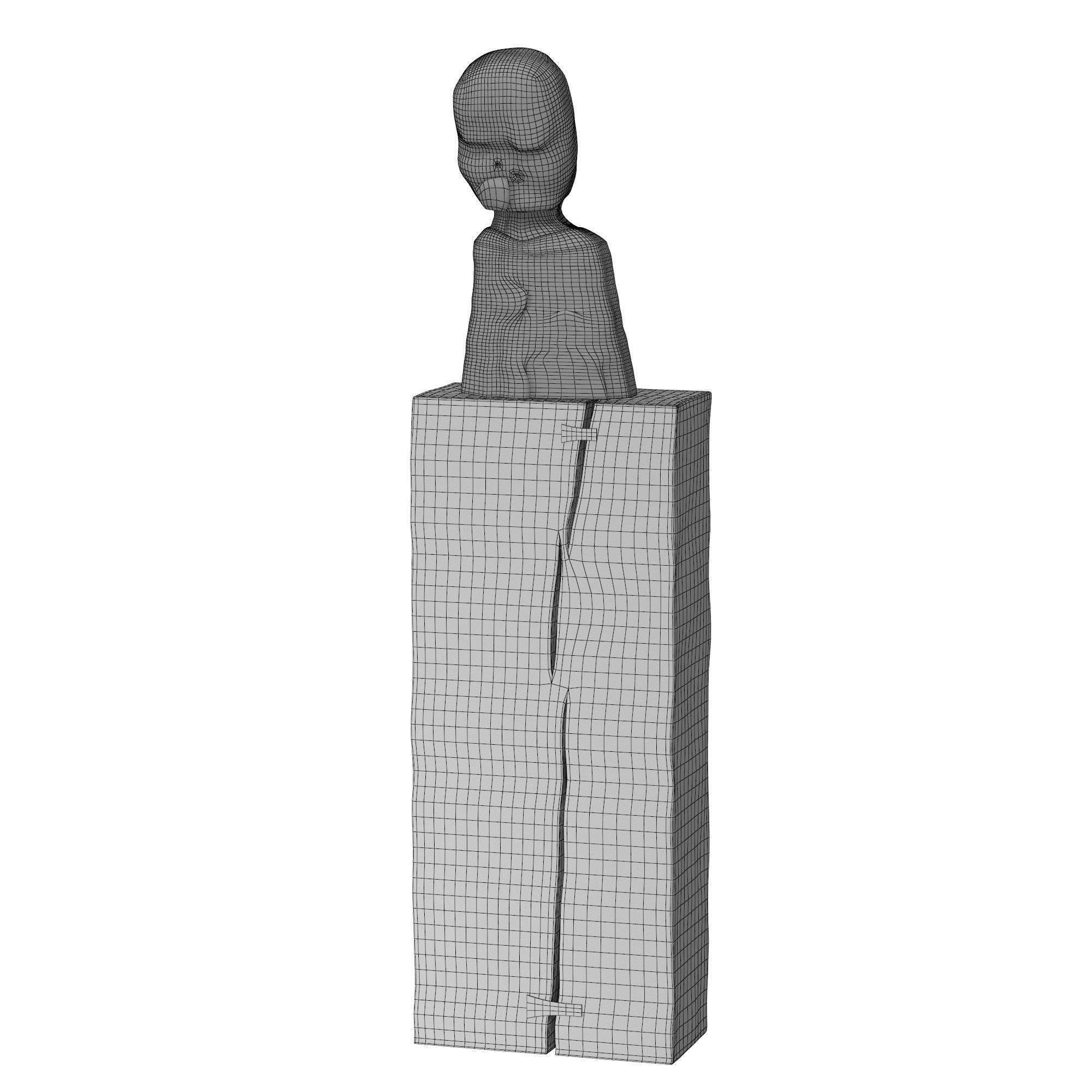 Sculpture Hea 3D model_5