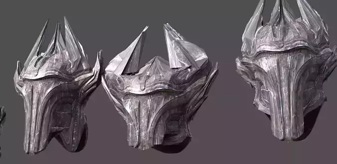 Sci Fi Fantasy Mandalorian style helmet 3 designs 