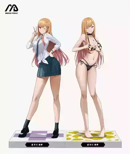 Sculpture by Kitagawa Marin 3D print model