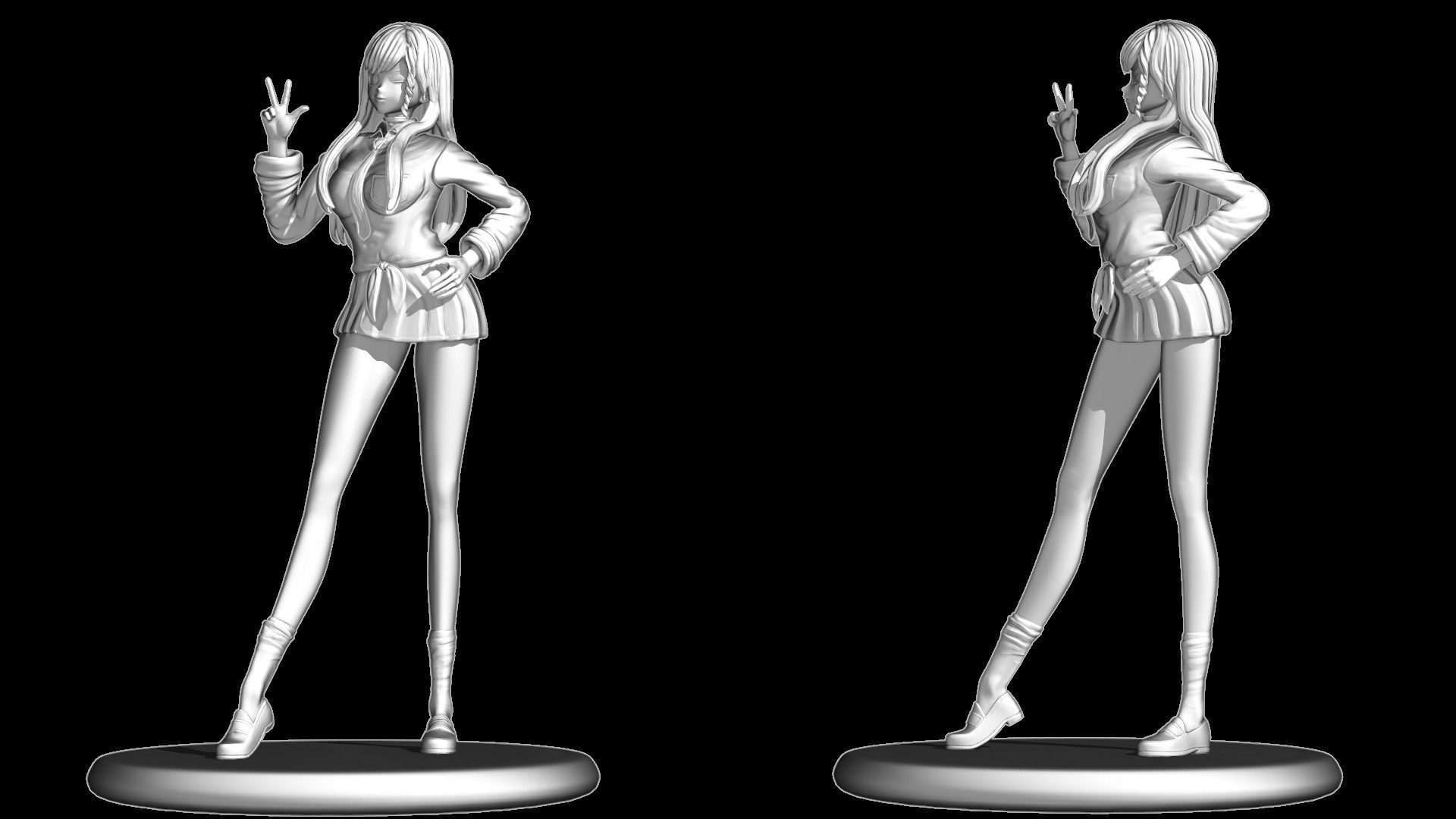 Sculpture by Kitagawa Marin 3D print model_5