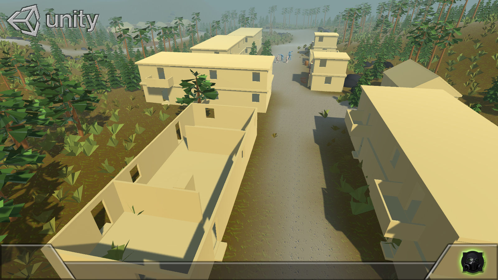 Game concept blockout Pack Free low-poly 3D model_21