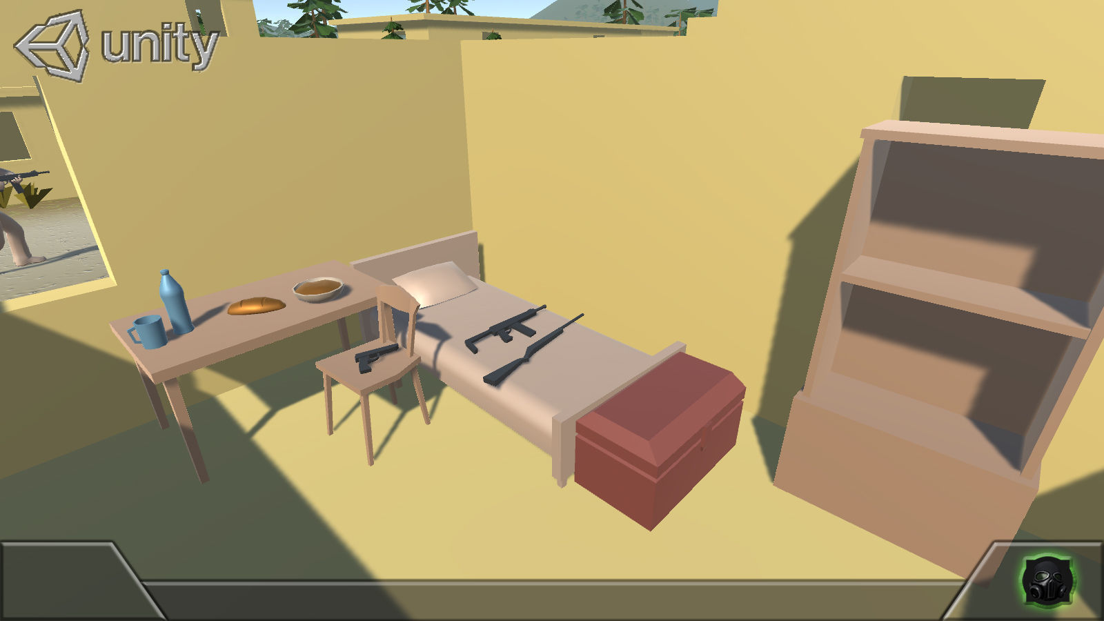 Game concept blockout Pack Free low-poly 3D model_26