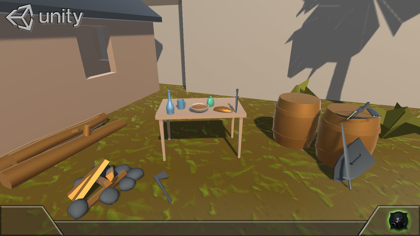 Game concept blockout Pack Free low-poly 3D model_9