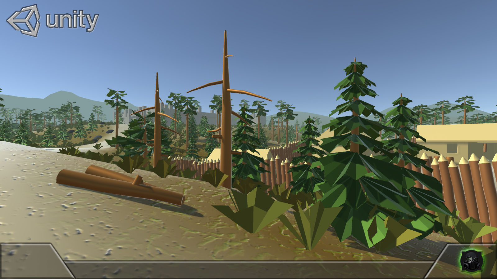 Game concept blockout Pack Free low-poly 3D model_6