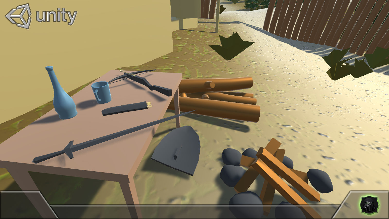 Game concept blockout Pack Free low-poly 3D model_19