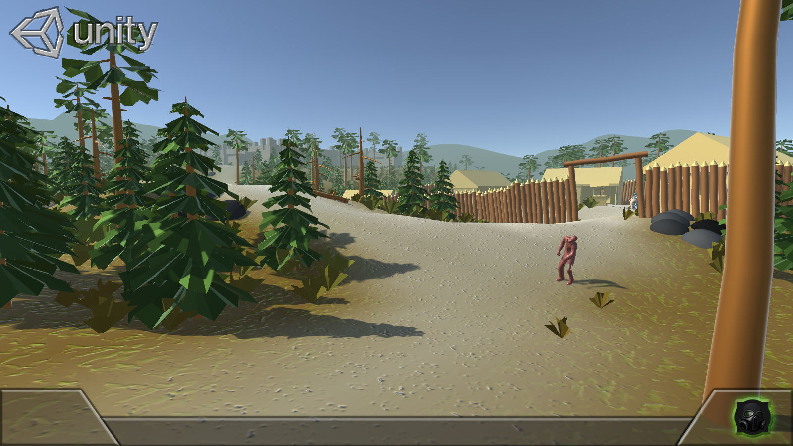 Game concept blockout Pack Free low-poly 3D model_4