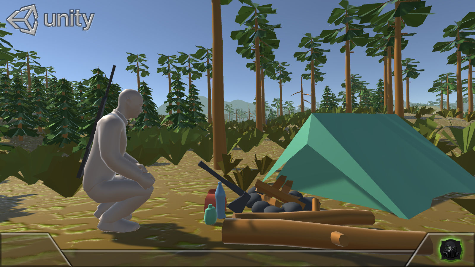 Game concept blockout Pack Free low-poly 3D model_8