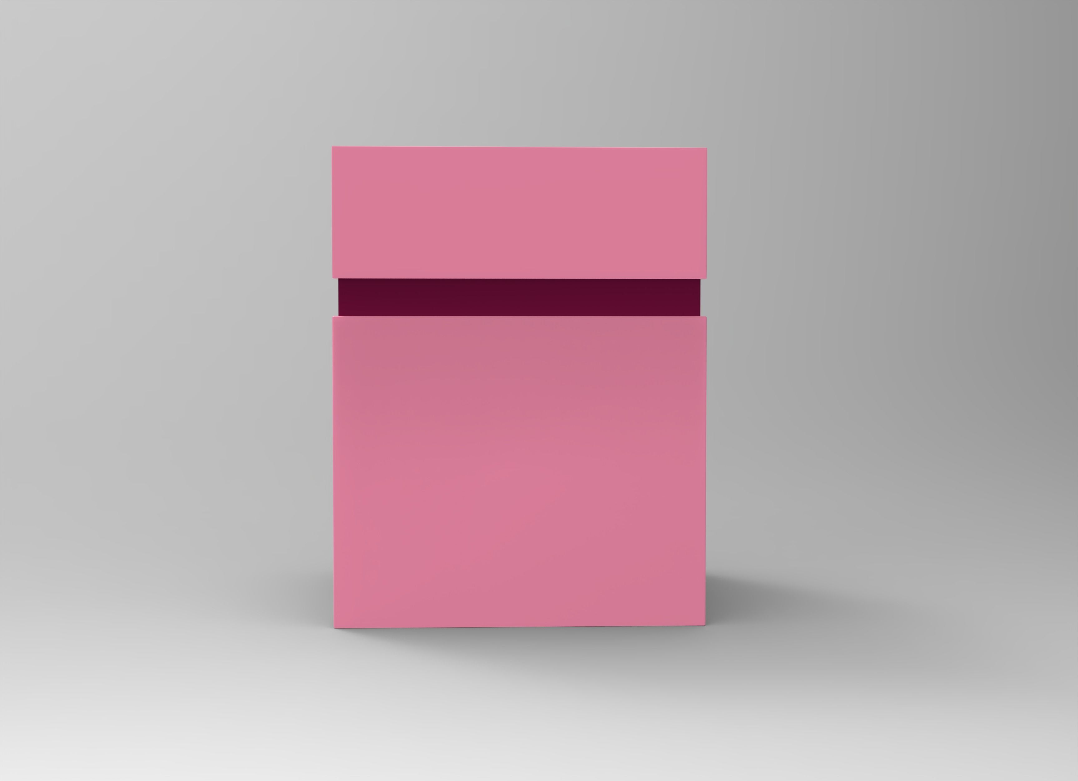 Cosmetics box Packaging Low-poly 3D mode Free low-poly 3D model_2