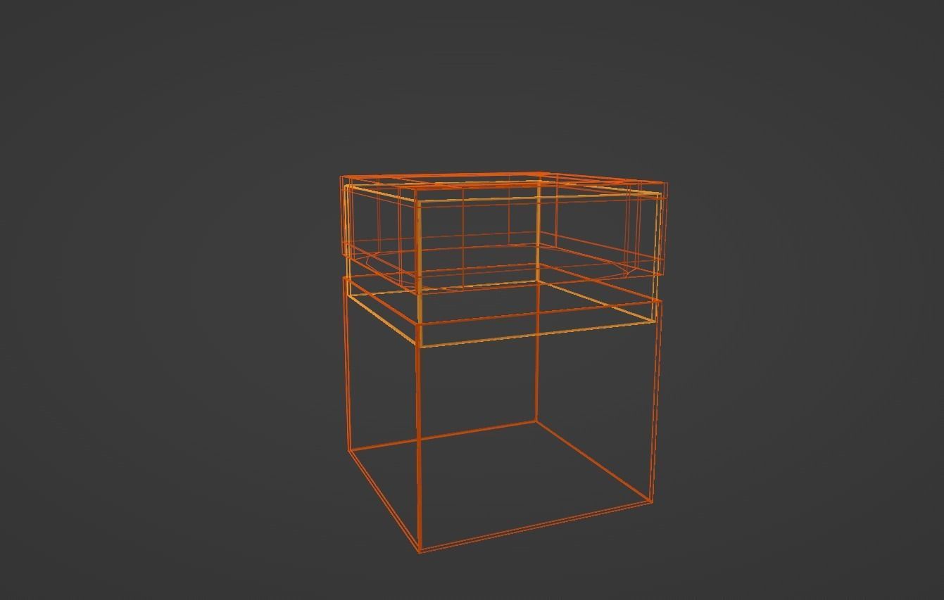 Cosmetics box Packaging Low-poly 3D mode Free low-poly 3D model_6