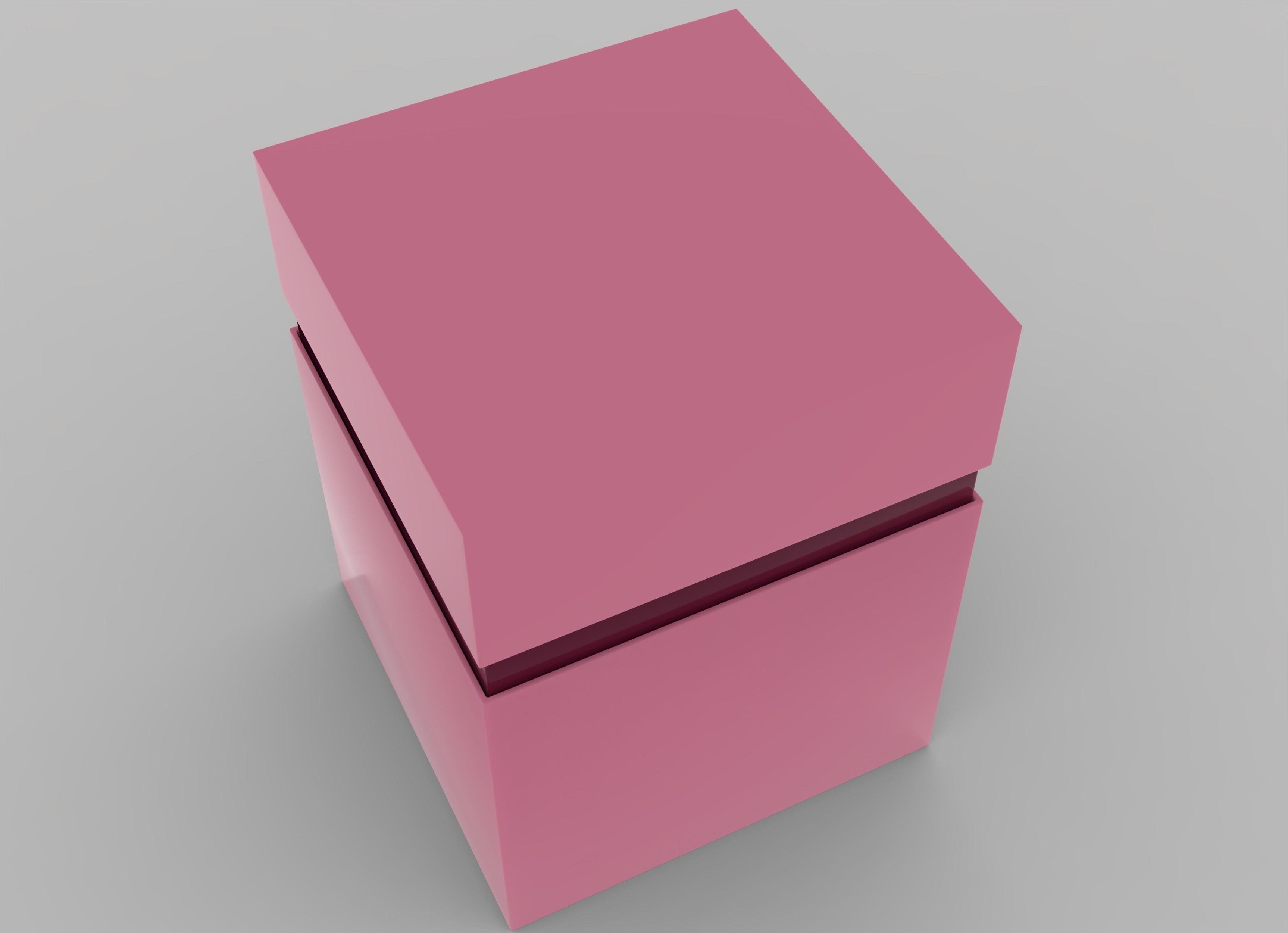 Cosmetics box Packaging Low-poly 3D mode Free low-poly 3D model_3