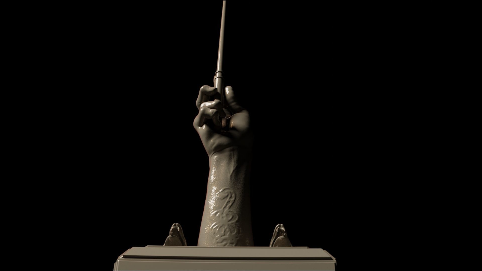 Draco Malfoy  Slytherin 3D print model_37