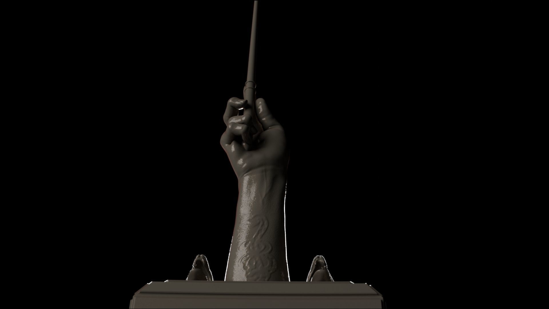 Draco Malfoy  Slytherin 3D print model_33