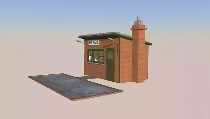 truck scale 3D model