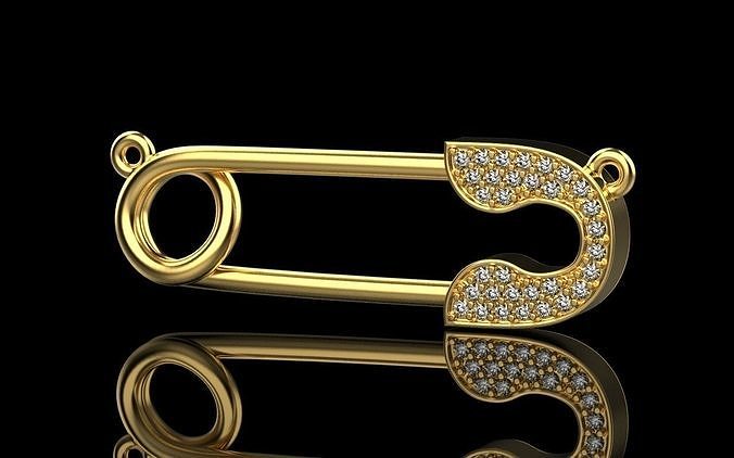 Pin pendant  231 3D print model