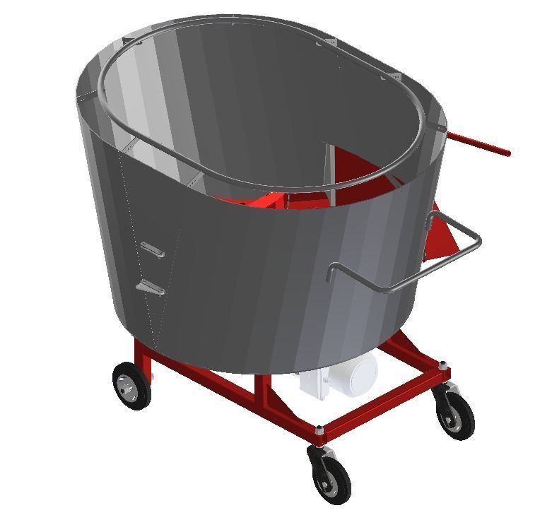 Ready for production TMR feed mixer 3D model_6