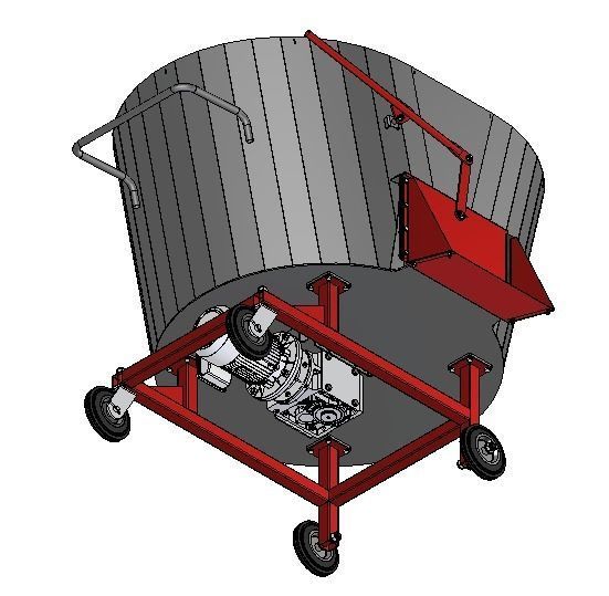Ready for production TMR feed mixer 3D model_8