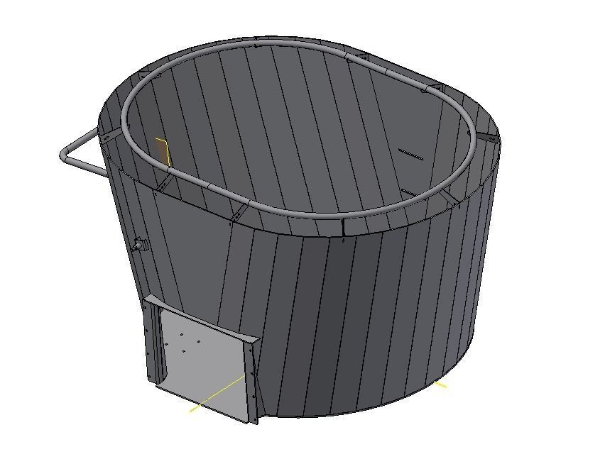 Ready for production TMR feed mixer 3D model_5