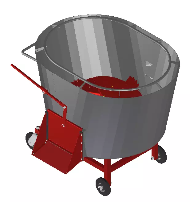 Ready for production TMR feed mixer 3D model_1